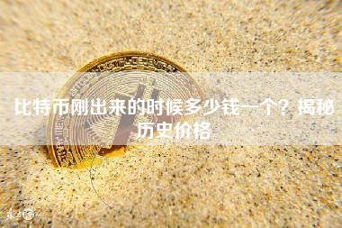 比特币刚出来的时候多少钱一个？揭秘历史价格