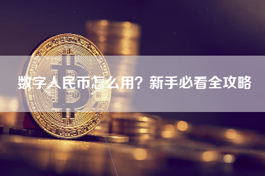 数字人民币怎么用？新手必看全攻略