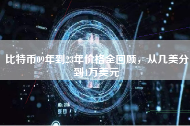 比特币09年到23年价格全回顾，从几美分到4万美元