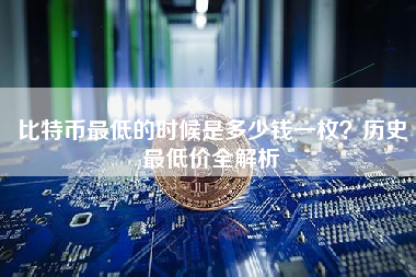 比特币最低的时候是多少钱一枚？历史最低价全解析