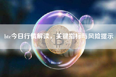 btc今日行情解读，关键指标与风险提示