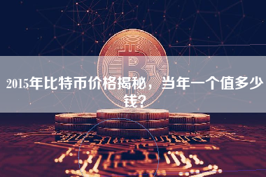2015年比特币价格揭秘，当年一个值多少钱？