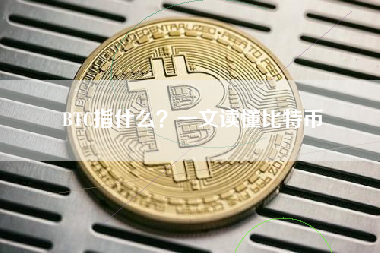 BTC指什么?一文读懂比特币 BTC指什么?一文读懂比特币